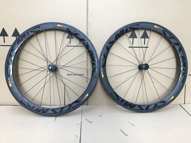 carbon clincher wheels 700c 28mm rims COSMIC SLR carbon road bike wheels 38 mm 50mm60 mm cosmic bike wheel-whee