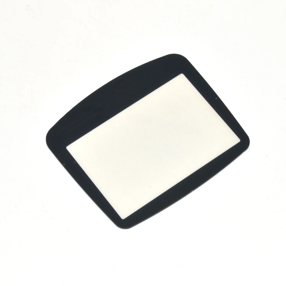 عدسة شاشة زجاجية بلاستيكية عالية الجودة لـ Gameboy Advance لحامي GBA مع لاصق