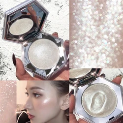 GUICAMIHighlighter Abbronzanti per il viso Tavolozza Trucco 3d Contorno viso Shimmer Powder Body Base Illuminatore Evidenzia cosmetici