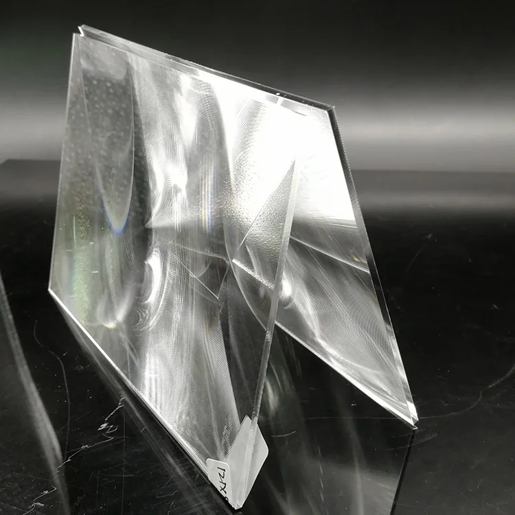 Lente Fresnel rettangolare per proiettore fai da te con ingrandimento FL 160 /170MM da 140 * 110 mm