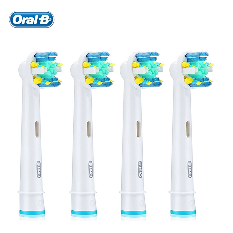 

Oral B Floss Action Replacement Heads for Electric Toothbrush Deep Clean between teeth EB25 Teeth brush Heads 4 heads/pack