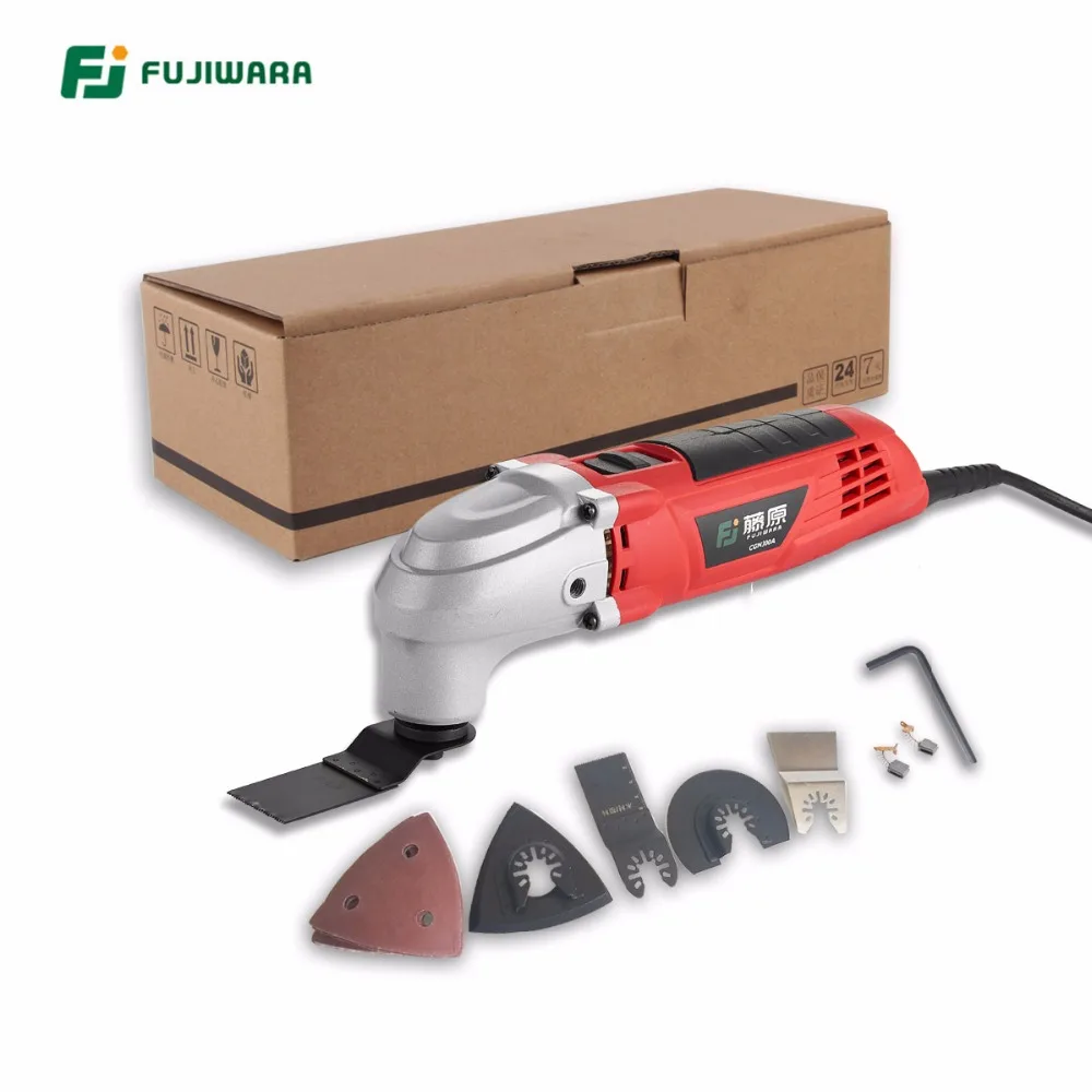 

FUJIWARA 220V 50HZ Electric Oscillating Multi-Tools 6-Speed Multifunction Electrical Shovel Machine Trimmer Cutting Machine