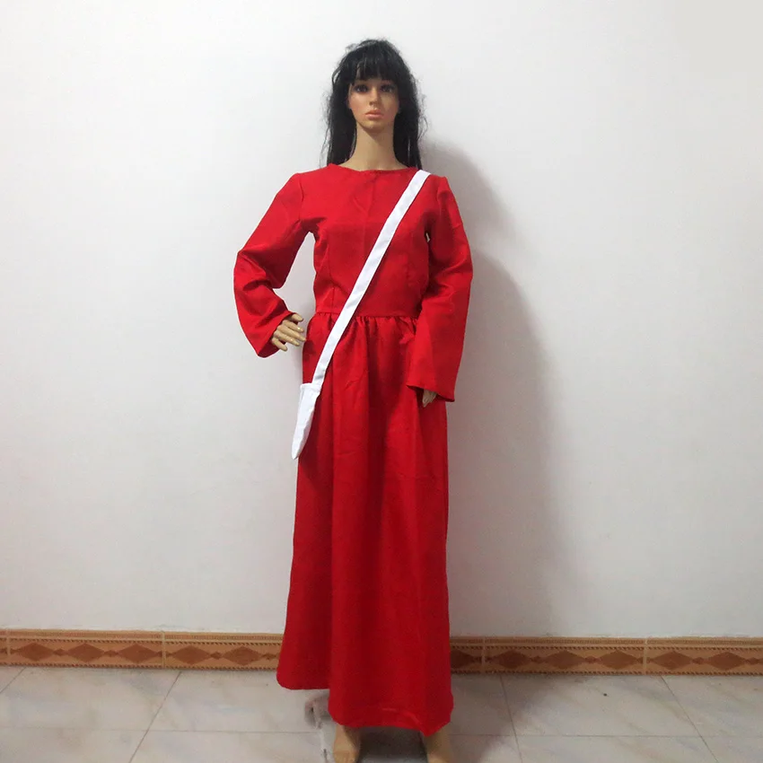 حكاية الخادمة إليزابيث موس يونيو أوزبورن أوفريد عيد الميلاد والهالوين الزي الرسمي أزياء تنكرية مخصصة بأي حجم #5