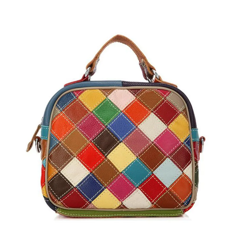 Hot Selling! LOMANTINA New Casual Plaid Handbag Women Messenger Bags Small Cross body Bags Spring Summer Colorful Female Tote