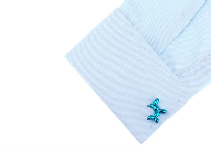 iGame New Arrival Animal Cufflinks Novelty Black Dog Fox Fish Hen Bear Design Gift For Men Cuff Links Wholesale&retail