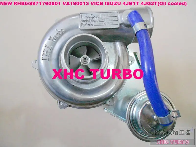 NEW RHB5 VA190013 8971760801 turbo turbocharger for ISUZU Pickup 4JB1T 2.8L(Oil Cooling)