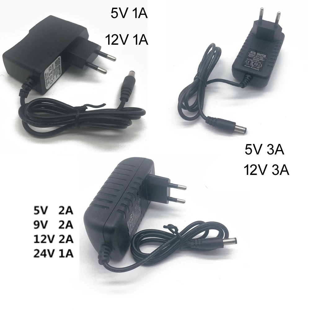 Alimentatore Universale 9V 2A 100-240V Con Spinotti Intercambiabili 5,5x2,5 Mm - Caricabatterie Adattatore AC/DC - Foto 4