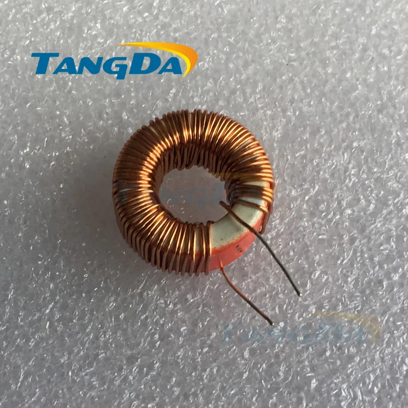 Tangda diameter:22mm 390UH 5A 0.8mm wire Red white ring inductance ring Inductors A.