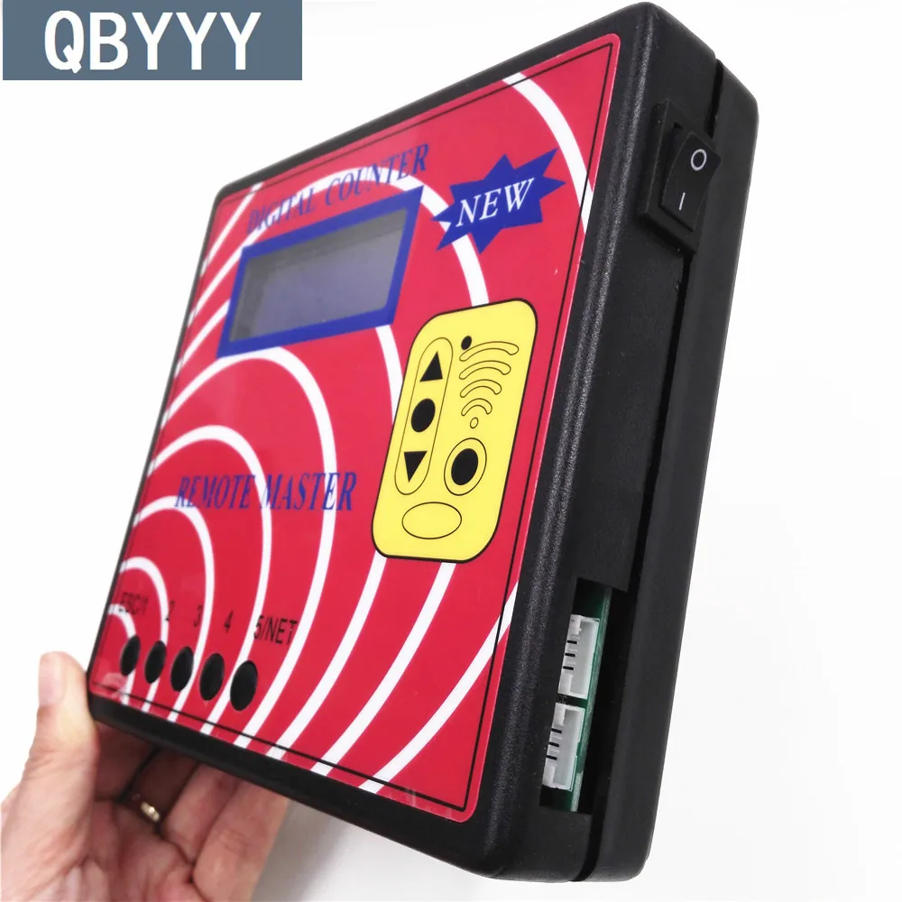 QBYYY Digital Counter Frequency Tester,Fixed/Rolling Auto Remote Copier/Master,Regenerate RF Remote Controller,Key Programmer