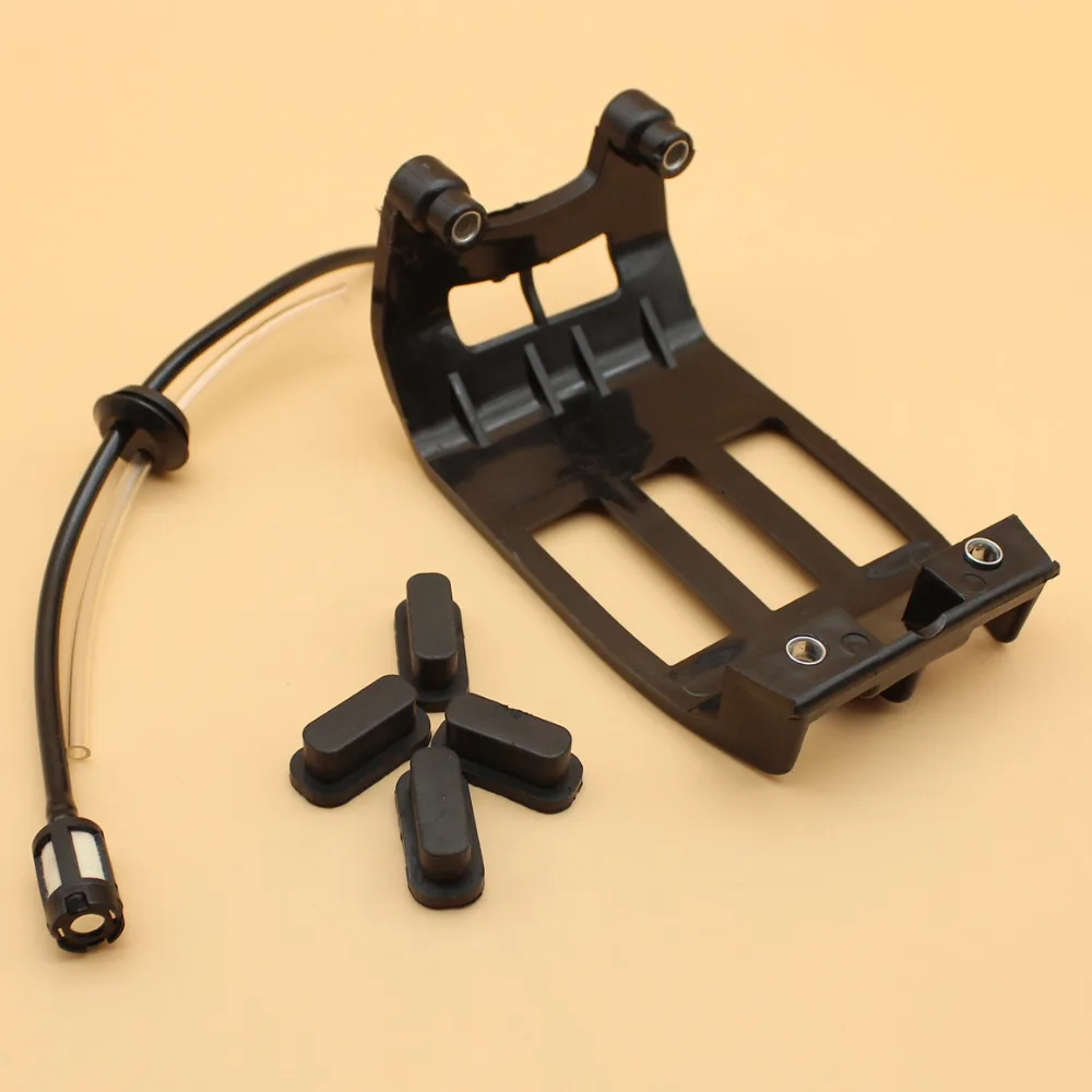 Fuel Tank Guard Shield Support Rubber Mount Fuel Hose Grommet Kit Fit Honda GX35 UMK435 HHT35S Engine Motor Trimmer Brushcutter