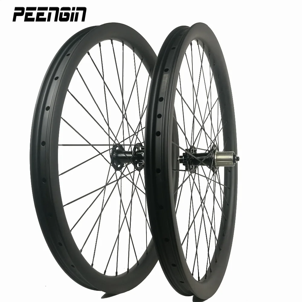 

Oem Carbon Wheels Set 29er Mountain Bicycle 40mm Used For Disc-Brake-Material Rim Deep Section Clincher Type Wheelsets DH Ride