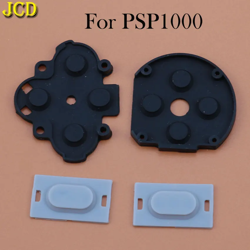 JCD-Juego de piezas de reparación para mando de PS4, JDM-001, 011, 30, goma de silicona conductora, d-pad para PS2, PS3, PS4, PSP1000