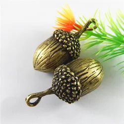 GraceAngie 5PCS Antique Bronze Charms Simulated  Personal Fruit  Shape Suspension Pendant Jewelry Bracelet Accessories