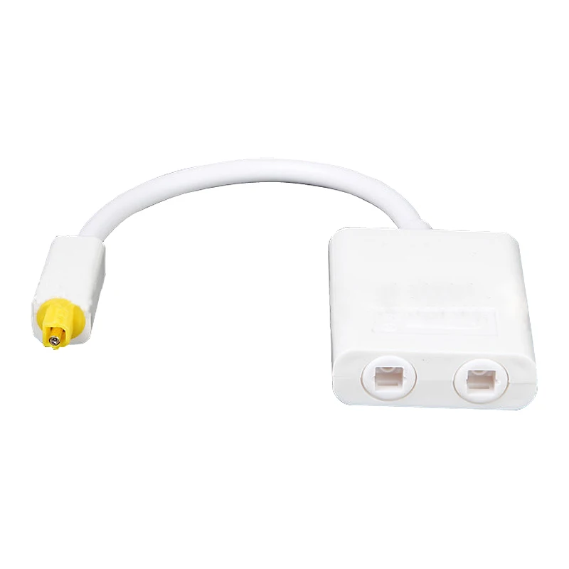 Optical Adapter Male To Female Distributor 1 in 2 Out Adapter Cable Accessories Splitter Fiber Audio Cable Replacement Digital