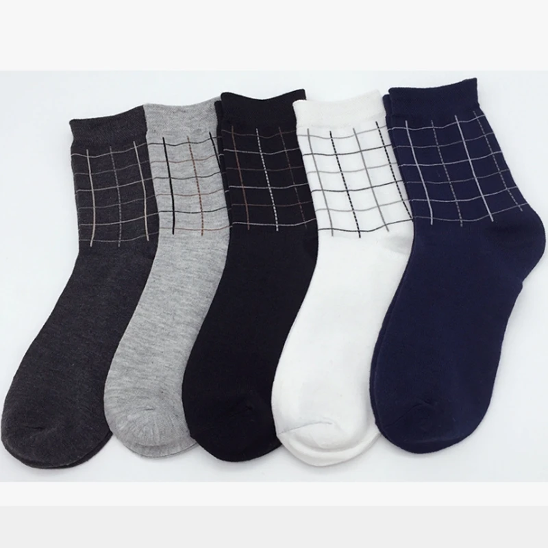 10pcs/lot High Quality Spring Summer Men Brand Socks Fashion Business Men's Socks Cotton Multi Color Male Classic Socks