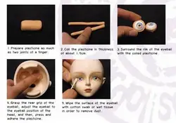 [wamami] 8g 50g 100g For Doll Cosmetic Materials Epoxy Glass Eye Putty Smooth Surface