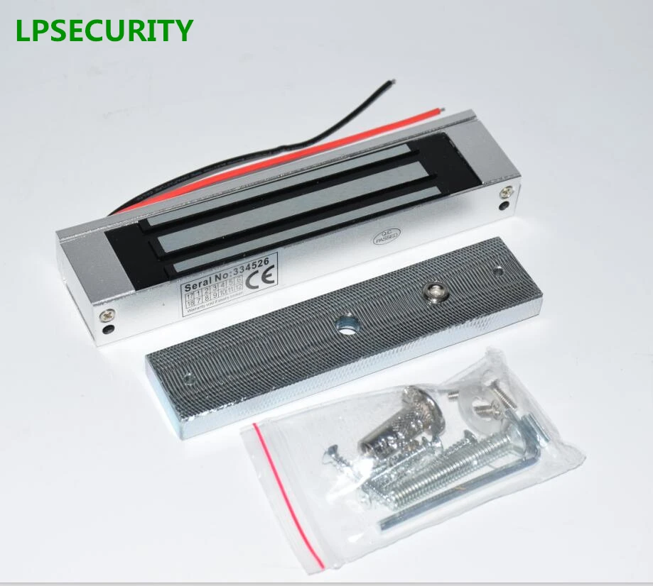 12v single door 180kg 350lbs Electric Magnetic Door Lock for Access control system intercom office glass wooden door