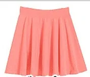 Spring Autumn Winter Women's OL Mini Shorts skirts high waist flared pleated dressing female ball grown underskirt 1pcs/lot DD07