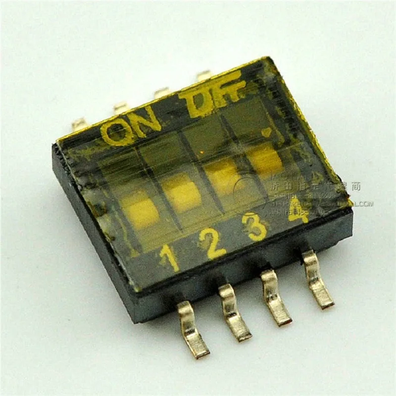 Patch dial switch, 1.27mm DIP switch, coding switch, gold-plated