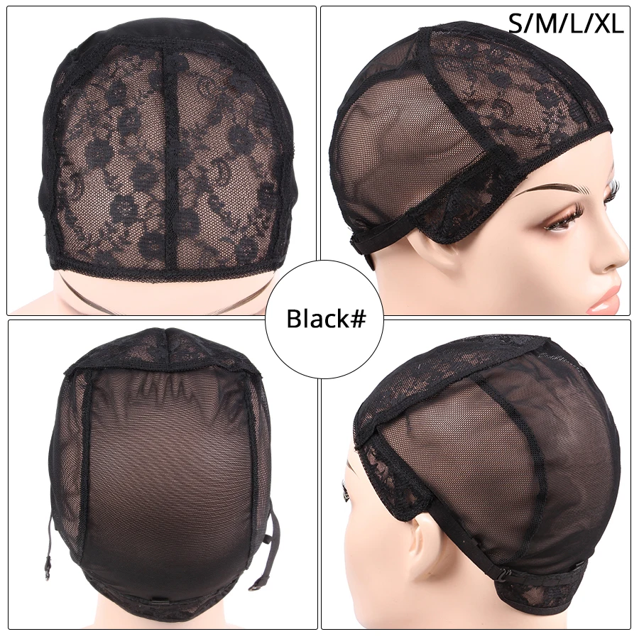 Plussign Best Easy Cap 5Pcs/Lot Czapka z peruką do splotu Brązowa koronkowa czapka z peruką Siatki do tkania włosów Podwójna koronkowa siatka do tworzenia peruk — zdjęcie 3