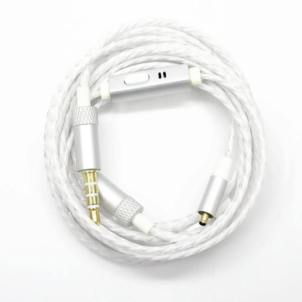 Fendoru-كابل سماعة رأس 18 نواة ، 1.3 متر ، VJJB N1 ، ترقية مع ميكروفون ، استخدام لـ IROCK A8 VJJB N1