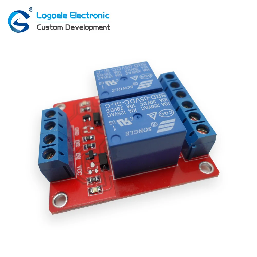 3V 5V 12V 24V Relais Module High Low Level Trigger 2 Channel Way Apparaten Relais Expansie board