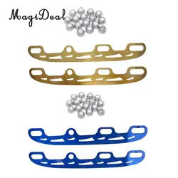 MagiDeal Durable Stainless Steel Roller Ice Skates Blade Skate Shoes Ice Blades, 1 Pair