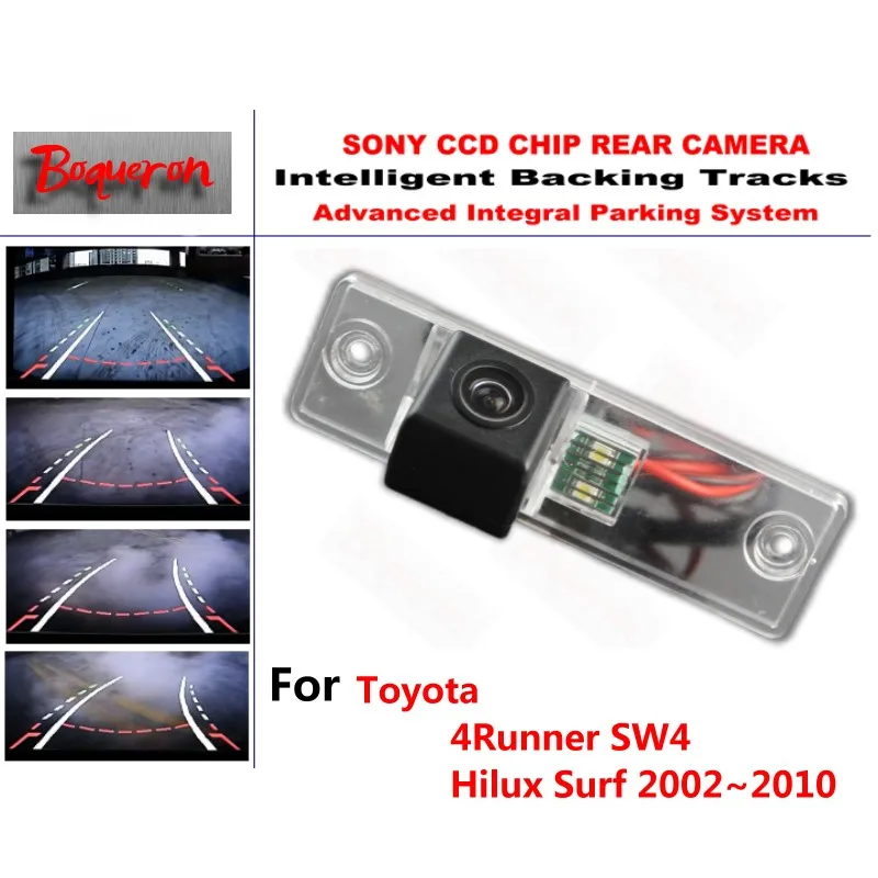 

for Toyota 4Runner SW4 Hilux Surf 2002~2010 CCD Car Backup Parking Camera Intelligent Tracks Dynamic Guidance Rear View Camera