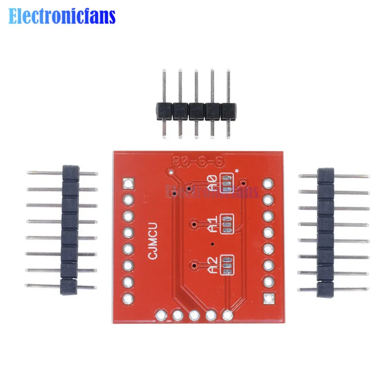 PCF8575 PCF8575C IIC I2C I/O Extension Shield Module 16-bit 400kHZ SMBus I/O Ports For Arduino