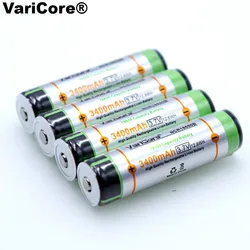 VariCore New Protected 18650 NCR18650B 3400mah akumulator 3.7V z płytką drukowaną do baterii latarki