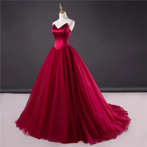 ANGELSBRIDEP New Vestidos De Fiesta Largos Elegantes De Gala Evening Dress Tulle Plus Satin Evening Gowns Vestido Longo