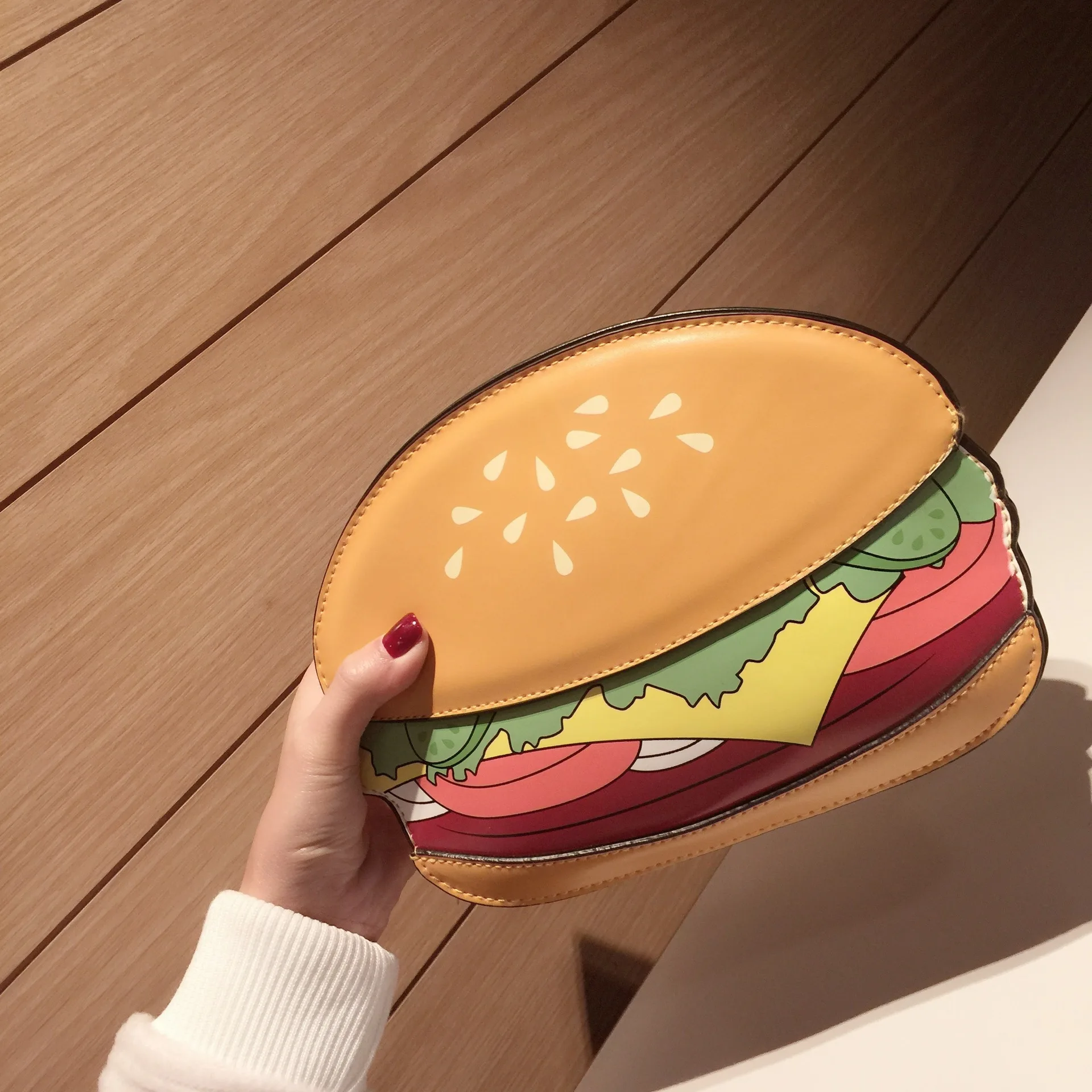 3D Cute Cartoon Women Shoulder Handbag Hamburger Ice cream Cake Bags Small Chain Clutch Crossbody Girls Messenger Bag Watermelon