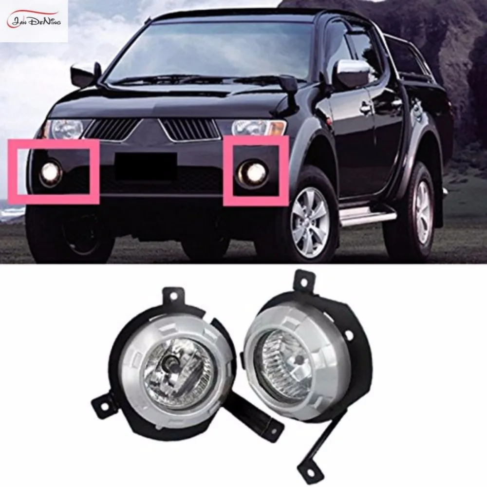

Автомобильные противотуманные фары JanDeNing для MITSUBISHI TRITON/L200 2006-2008 дюйма, комплект передних противотуманных фар, бамперных фар