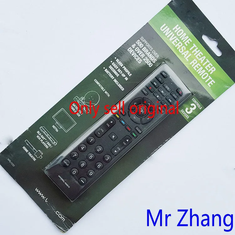 

Original Remote Control xru100 For Vizio Home Theater Universal Remote HDTVS Home Theatre blu-ray DVD cablebox