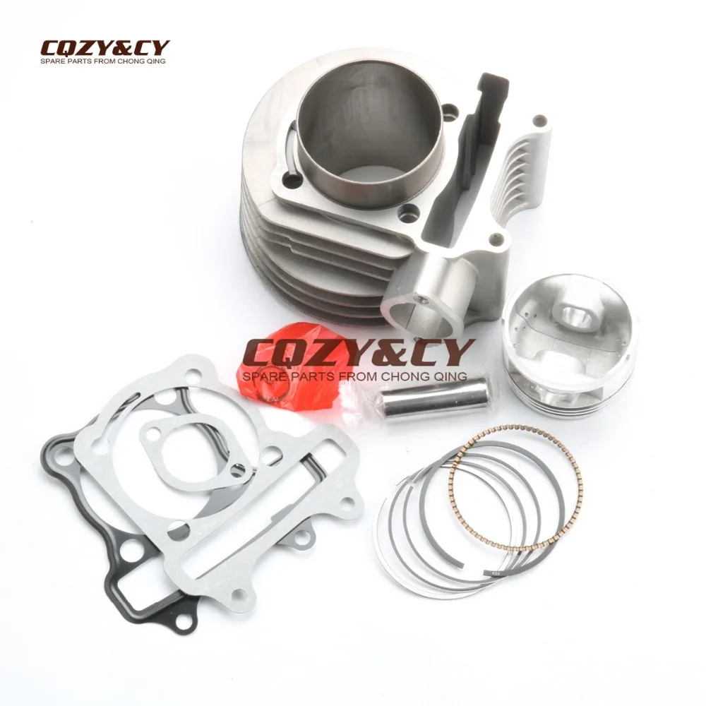 180cc EGR Big Bore Kit, Performance Coil AC CDI & A11 Cam & Fan for GY6 150cc 157QMJ 61mm Chinese Scooter