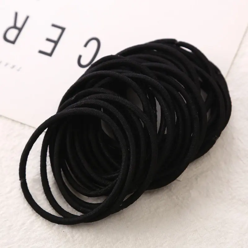 Brand(KAKU) 20pcs/bag Certified Products 2015 New 4.5CM Hair Holder Rubber Bands Hair Elastic Accessories Girl Women Tie Gum