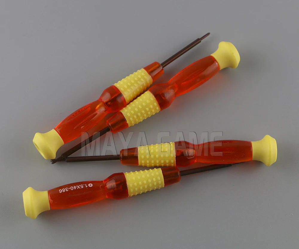 100 шт. 1,5 мм крестообразный инструмент для ремонта контроллера, отвертка для PSP1000 2000 3000 PSV1000 PSV2000 NDSi NDSIXL LL 3DS 3DSXL/LL