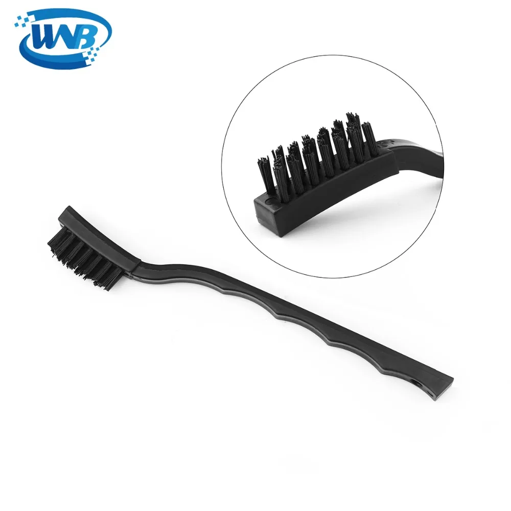 Wnb Zwart Antislip Handvat Pcb Rework Esd Anti-Statische Stof Borstel Telefoon Tablet Laptop Bga Moederbord Cleaning borstel Reparatie Tool