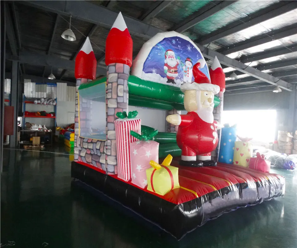 Hot seller  Factory  outlets Inflatable fun city inflatable indoor playground for christmas