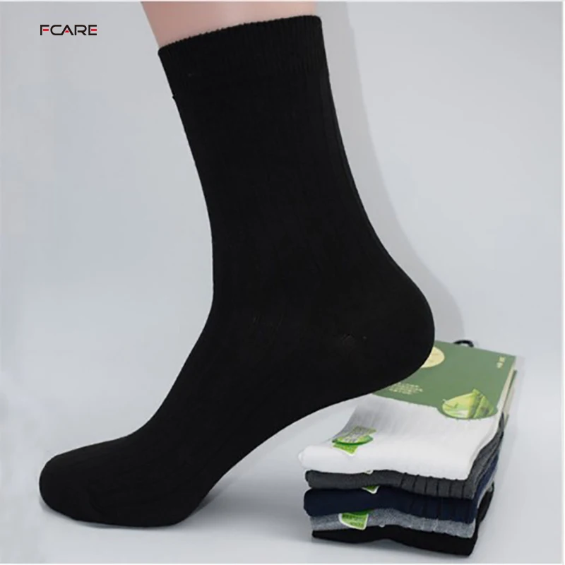 

Fcare Fcare 10PCS=5 pairs 40, 41, 42, 43 bamoo fiber mens dress socks business socks calcetines