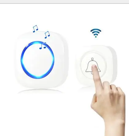 Wireless Welcome Chime Door Entry Bell For Home Security Alarm