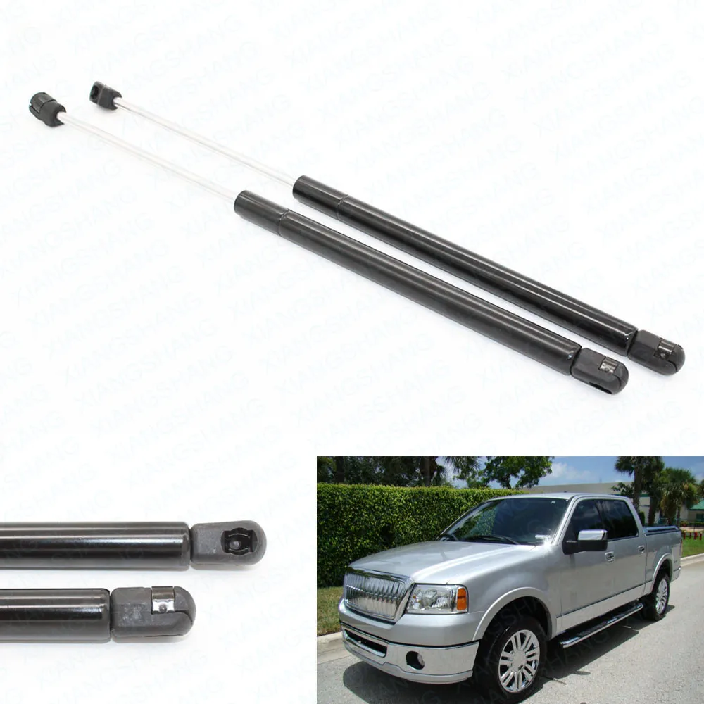 

2pcs Auto Front Hood Gas Struts Charged Lift Support For 2008 Lincoln Mark LT 2004-2008 for Ford F-150 Cab Pickup 15.75 inch