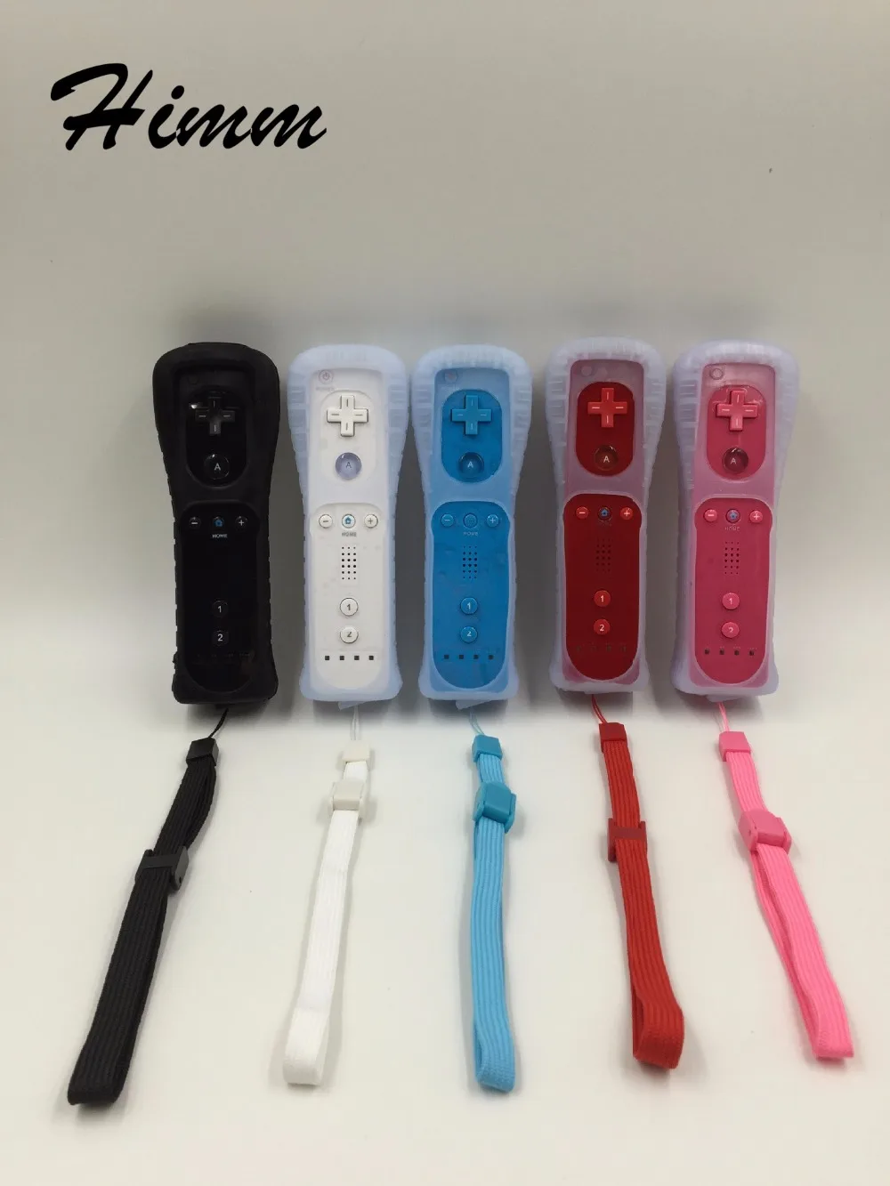 

10pcs/lot High Quality Hot Woldwide Wireless Remote Nunchuck Controller for Nintendo for Wii Game + Case Skin