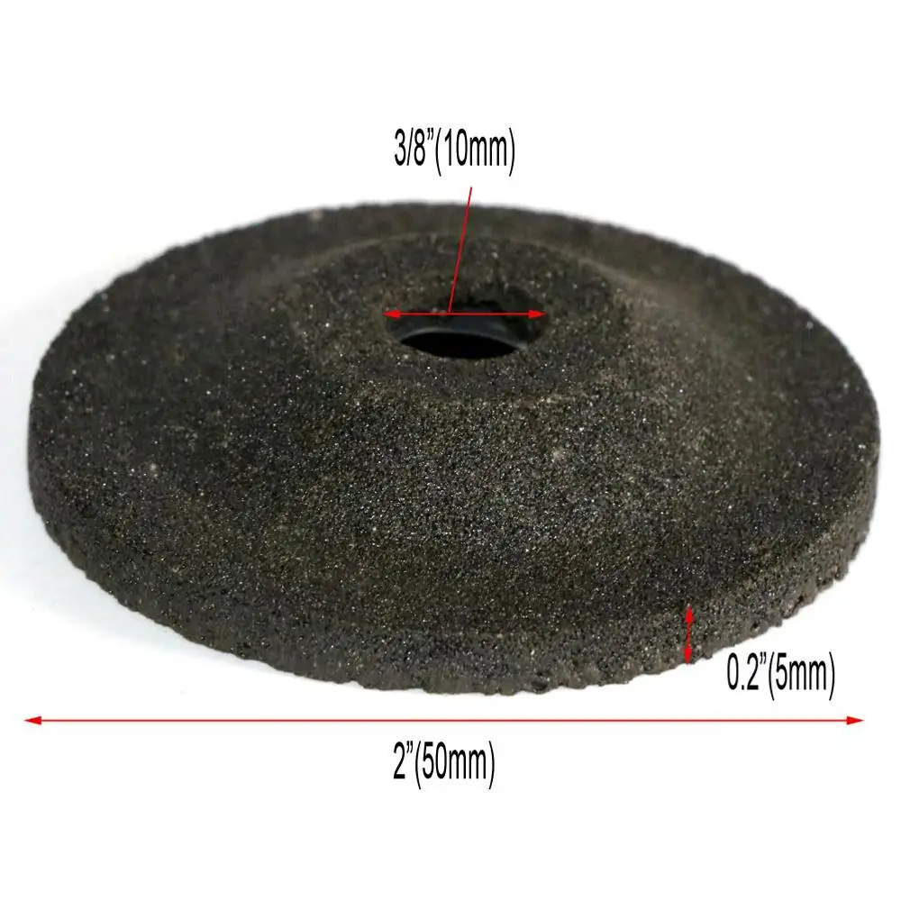 Rebolo de 2 "para mini moedor de ar de 2 polegadas, 5/10 peças/25 peças, rebarbadora para polimento de metal, pedra, madeira