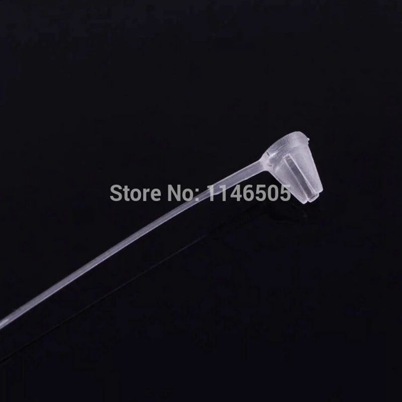 1000pcs/lot 3 inch Pieces Snap Lock Pins Loop Price Tag Fastener Plastic Cable Ties Strung Garment Clothes Price Tags