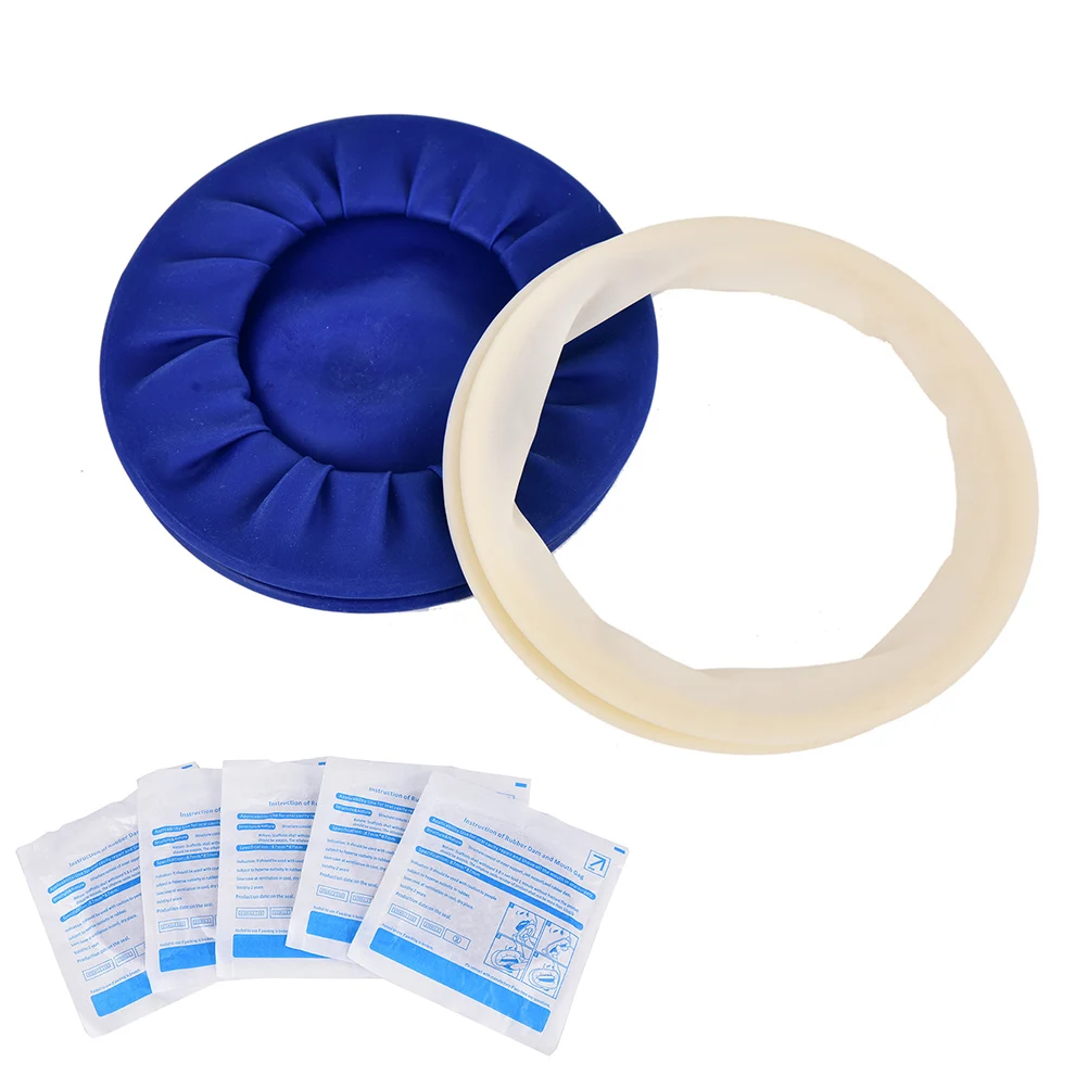 5 stücke Dental Oral Care Werkzeuge Einweg Gummi Mund Opener Dental Dam Mund Gag Cheek Retractor Dental Materialien