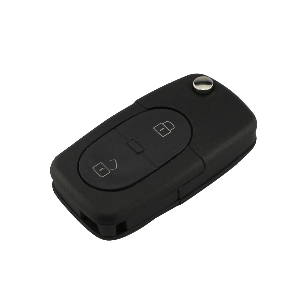 YIQIXIN 433.92Mhz 2 Button Folding Flip Remote Car Key With ID48 Transponder Chip For Audi A2 A3 A4 A6 A8 TT RS4 4DO 837 231 R