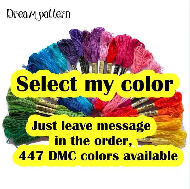 select my color 30pcs/lot cotton thread Chinese CXC thread DMC color cross stitch floss DIY handmade needlework embroidery