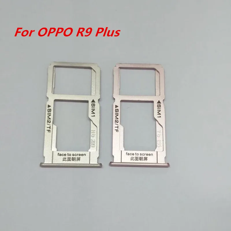 1 PZ Vassoio Carta SIM Holder Slot per OPPO R9 Più pezzi di Ricambio Del Telefono