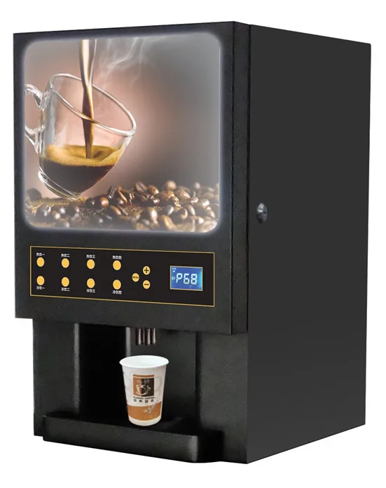 automatic 4cold 4hot coffee machine